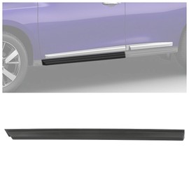 HECASA Lower Door Molding Compatible with 2013-2016 Nissan Pathfinder Replacement for 808773KA0A NI1304103 Textured Black PP Door Garnish - Front Left Driver Side