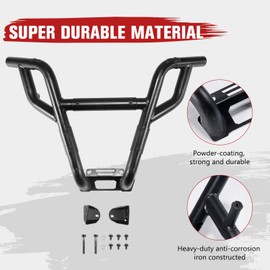 HAKA TOUGH Sport Front Bumper for Kawasaki Teryx Krx 1000 Accessories 2020-2024, Combined Lower Bumper Guard Protector for Kawasaki Teryx Krx 1000 20-24 Accessories (Replace #99994-1301)