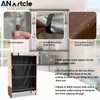 ANartcle Shelf Covers for Wire Shelving,600D Heavy Duty Waterproof Dustproof