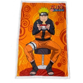 Hômadict Plaid Sherpa 100 x 150 cm Naruto Ramen
