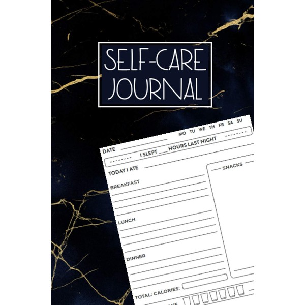 Self-Care Journal: A Daily Mood, Fitness, & Health Tracker |