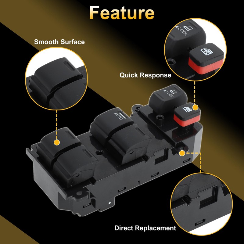 SWITCHRISE Power Window Switch for Honda Fit 2009-2014 Window Control