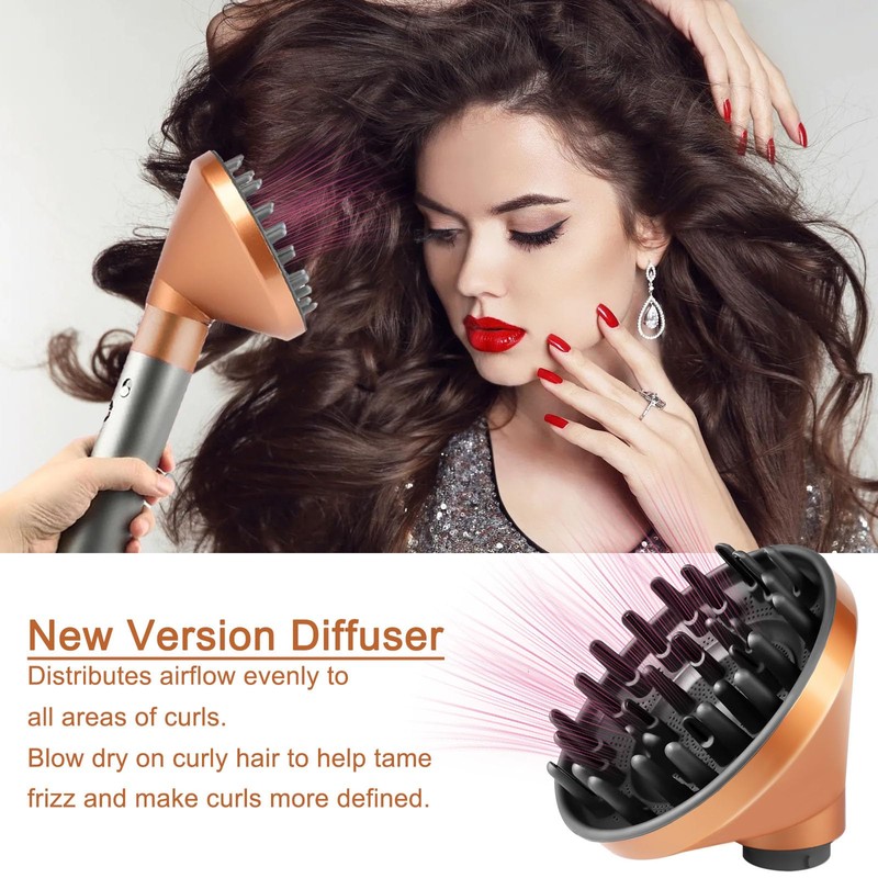 KiimSin Upgrade Diffusor Aufsätze für Dyson Airwrap Styler HS01 HS03