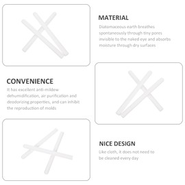 Healifty Pack of 3 Rod Cup Basin Dehumidification Tool, Portable Drying Stick, Diatomaceous Earth Sticks, Washing Soil, Home, Household, Multi-Purpose Desiccant Accessories