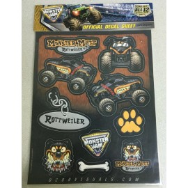 DCOR D'COR Decal Sheet Rottweiler Monster Jam Monster Trucks 40-90-204