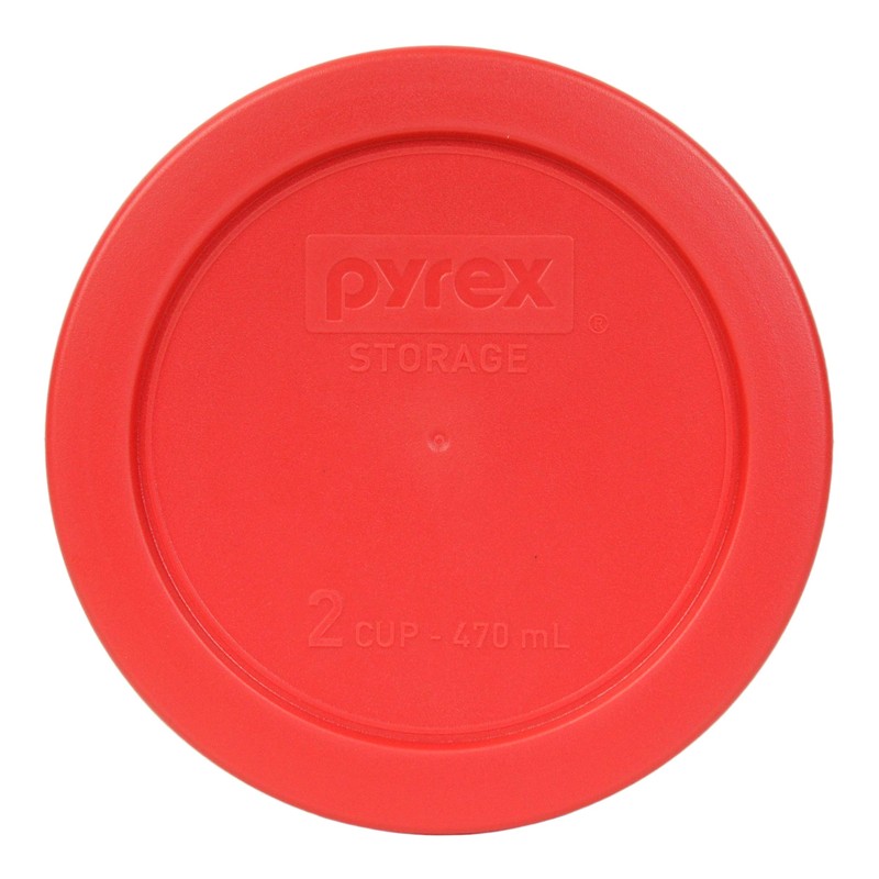 Pyrex 7 Lid Red Bundle for Pyrex 7211, 7210, 7203,