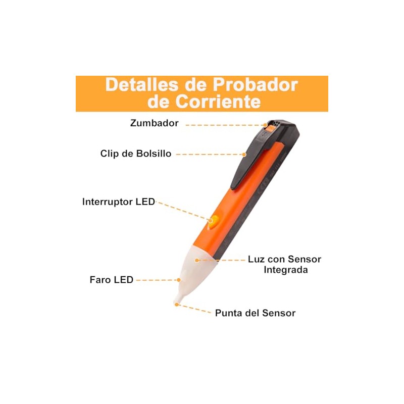 Probador de Voltaje sin Contacto
