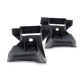 For Chevy Silverado 1500/2500/3500 2005 2006 2007 Tow Hook Bezel Driver & Passenger Side | Pair | Front | Made of PP Plastic | For GM1029114, GM1029113 | 10392477, 191275831144, 10392478, 191275831137