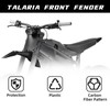 CHANGCHENG Motorcycle Front Fender Talaria Mud Guard Protector Carbon Fiber