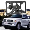 No Drill License Plate Holder Compatible with Lincoln MKC 2015-2019
