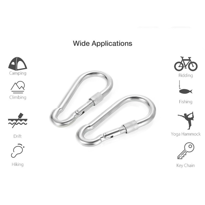 Lind Kitchen 1PCS Double Ended Swivel Hook, 304 Stainless Steel