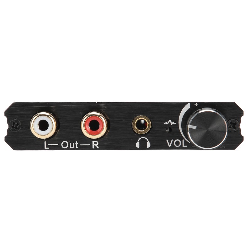 192khz Bass Control DAC Converter Coaxial Spdif for Toslink to