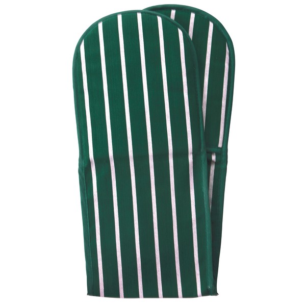 Dexam Rushbrookes Butchers Stripe Double Oven Gloves (Made in UK)