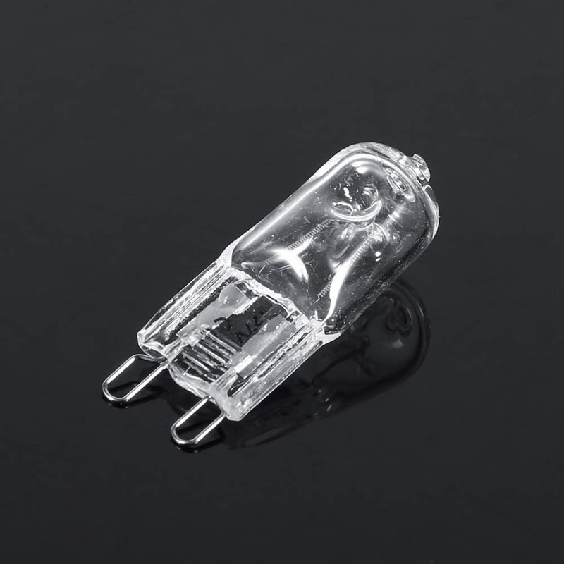 Fafeicy Home Lamp Bulb, 10Pcs G9 Base Halogen Light Bulb