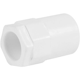 Electrical Conduit System, 20mm White PVC, Boxes, Bends, Tees and Accessories (20MM INSPECTION ELBOW) (20MM FEMALE ADAPTOR WHITE 10 PACK)