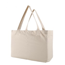 kithonrs Canvas Grocery Bag Large Capacity Grocery Shopping Bags Heavy Duty Reusable Grocery Tote Bags with 6 Inner Pockets Machine Washable Grocery Store Camping Outdoor (M1)