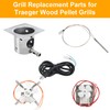 GasSaf Stainless Steel Fire Burn Pot Replacement for Traeger and
