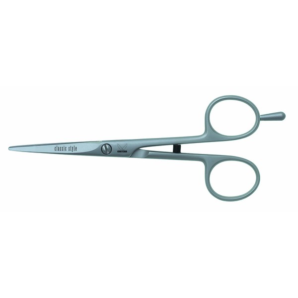 Kretzer Classic-Hairdressing Shear Stainless Steel, Satin Finish with Removable Finger Rest 6.0 Inch (57115)-Made in Germany