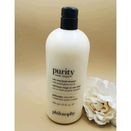 Philosophy Purity Made Simple One Step Facial Cleanser 32 fl New  With Pump