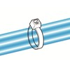 HELLERMANN TYTON KABELBINDER 150X3,5MM T30R-PA66-RD 100ST