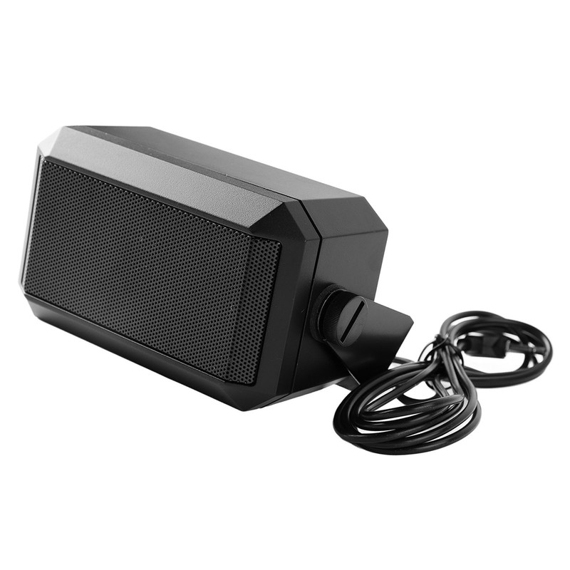 External Speaker Rectangular 3.5mm Plug Car Radio Speaker for Ham