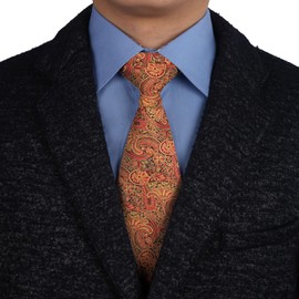 Epoint Formal Neckties Neckwear Pocket Squares Set Pure Silk Wrinkle-Free Black, Gold,black,burgundy-c.b.b.a.041, Normal Tie