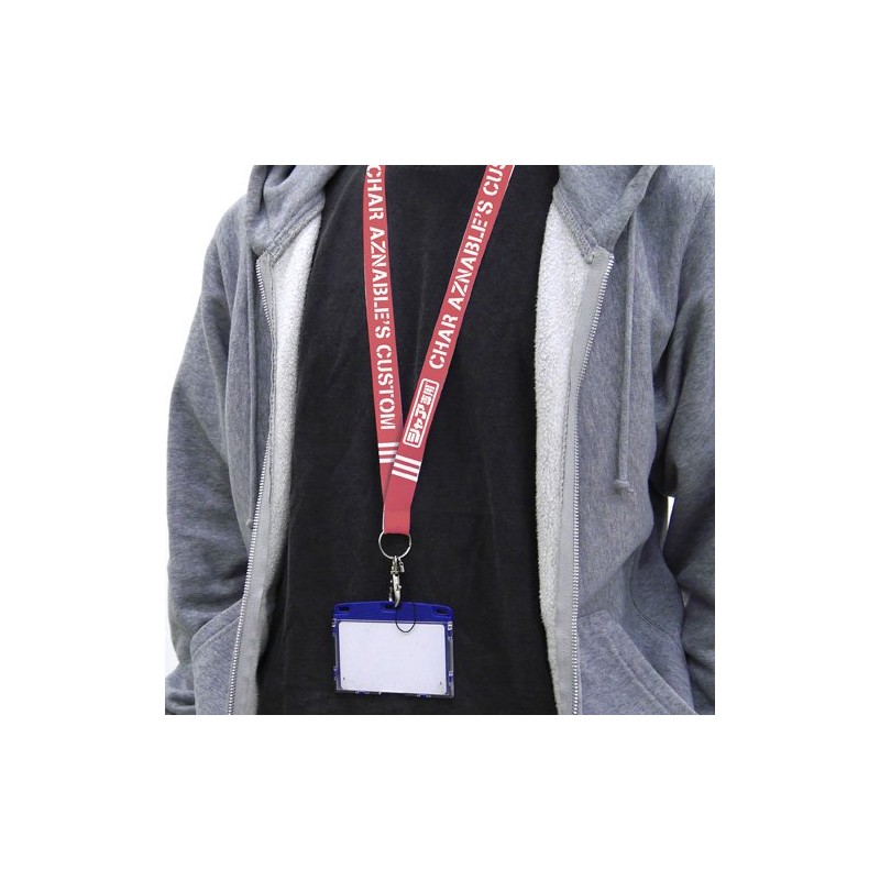 コスパ 機動戦士ガンダム シャア専用 ネックストラップ