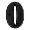novap 4005003 Zamak House Number Black Number 0 Ø 180