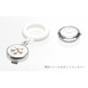 Grandios GD-HANANW Nurse Watch, Extendable Type, Clip, Reel Type, Flower,