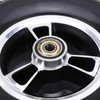 Wheelchair Wheel Replacement Solid PU Reinforced Aluminum Alloy Hub Walker