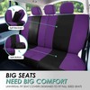 FH Group Universal Car Seat Covers Full Set for SUV