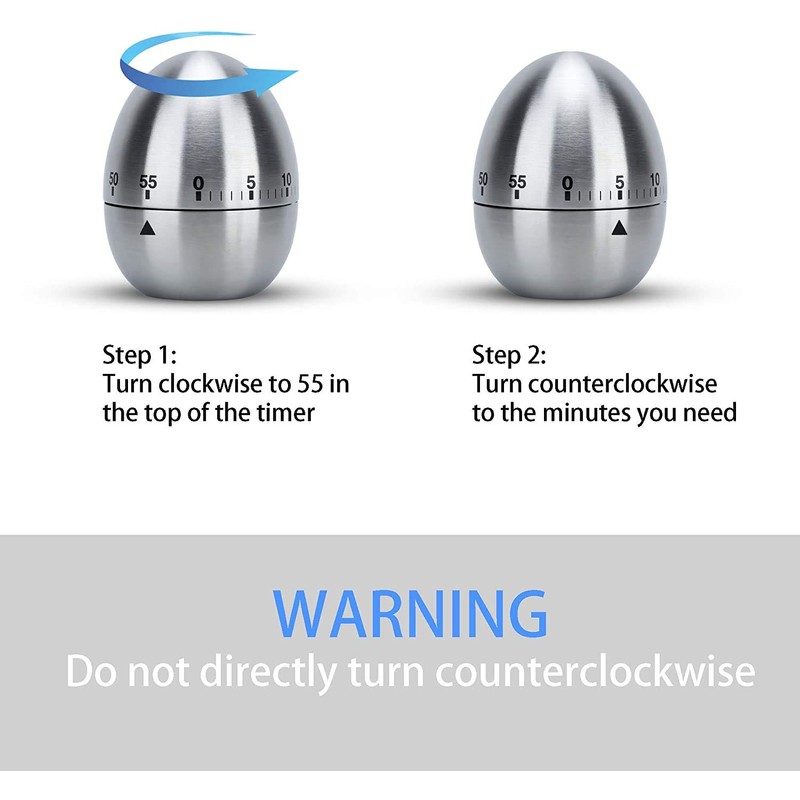 Kitchen Timer "Egg" Kitchen Timer Egg Shaped Funny Egg Timer