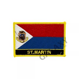 St. Maartin Patch / Saint Maartin Flag / Iron On