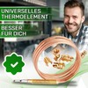 Universal Thermocouple for the Oven with 5 Nuts of Length
