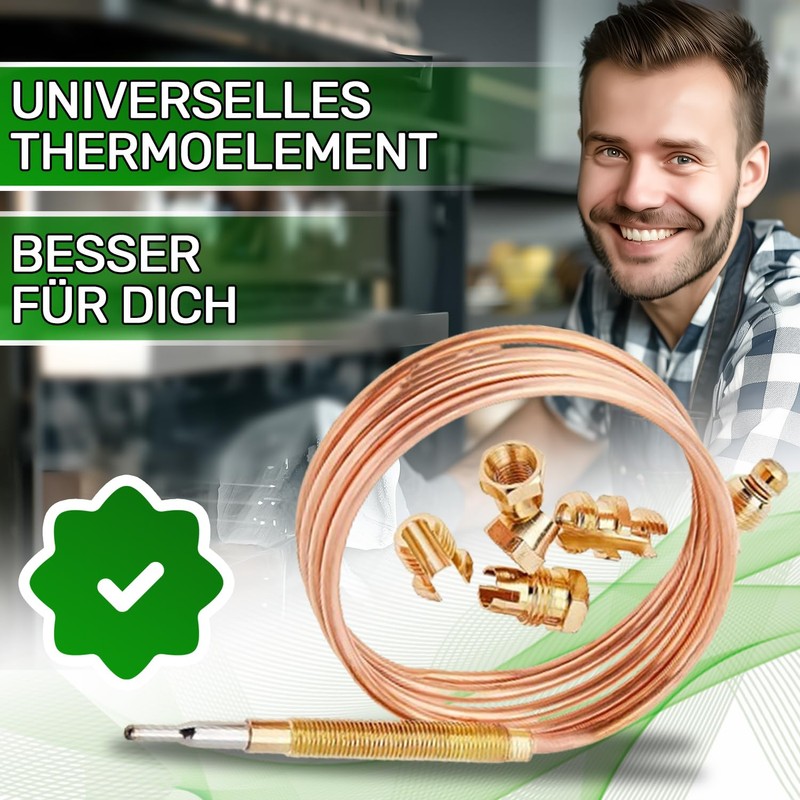 Universal Thermocouple for the Oven with 5 Nuts of Length