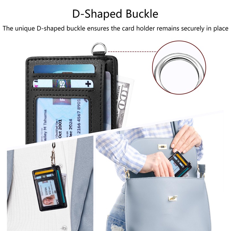 Mayski Slim Minimalist Wallet, Front Pocket Wallets, RFID Blocking, Credit