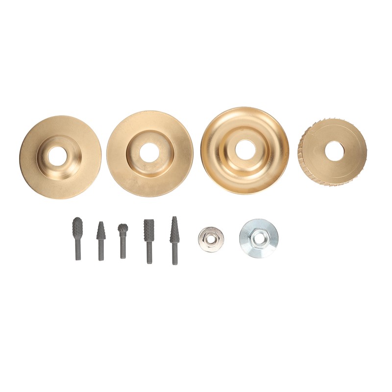 Wood Carving Disc Rotary File Set Angle Grinder Grinding Shaping