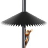 Squirrel Baffle for Bird Feeder, Wrap Around Squirrel Baffle Proof