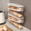 rflaueo Refrigerator Egg Holder Egg Holder for Fridge With Lid