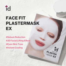 ID FACE FIT PLASTER MASK EX (4ea) | Kaolin Clay on Sheet Mask for Pore