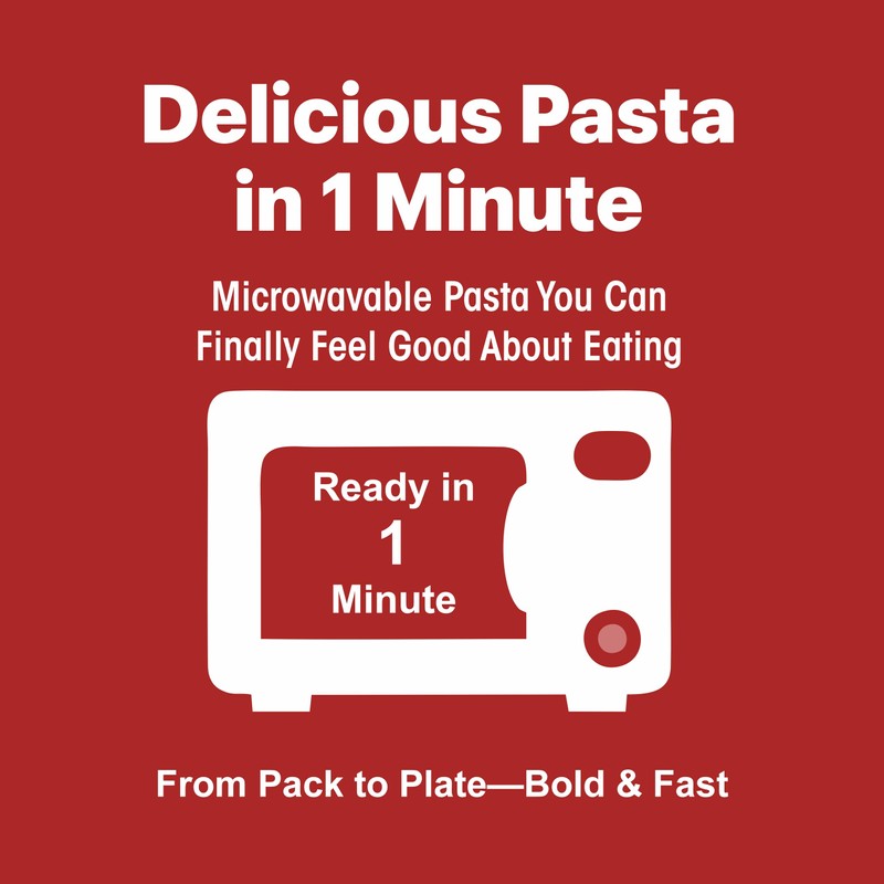 Pasta Zing Arrabbiata Pasta, Spicy Italian Al-Dente Fusilli, Ready in