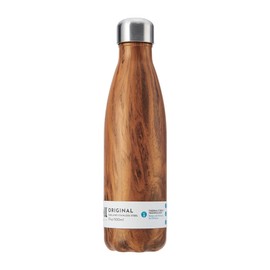 S'well - Stainless Steel Water Bottle (17 Fl Oz, Teakwood)