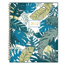 Blue Sky 2022 Weekly & Monthly Planner, 8.5" x 11", Flexible Cover, Wirebound, Grenada (137274-22)