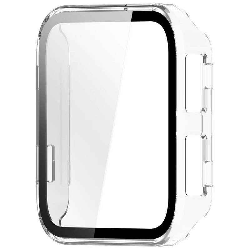 TINGYR Case Compatible with Garmin Venu X1, PC + Tempered
