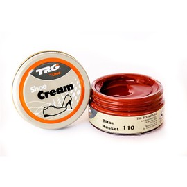 TRG Shoe Cream 1.7 Ounce Shoe Cream Amazing Vibrant Colors! | Shoe Care Self Shine Leather Boots, and Leather Shoes (#10 Russet)