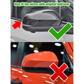 MAG 2x Smoked  For Toyota Tacoma 2024+ Sequential LED Side Mirror Turn Signal Lights