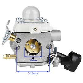HPENP BG56C Carburetor for STIHL BG56 Leaf Blower Replace for ZAMA C1M-S260B 4241-120-0632 4241-120-0622 4241-120-0615 with Primer Bulb Fuel Filter Spark Plug