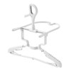 Ciieeo 2 Pcs Foldable Hanger with Hood Clip Hanger Parker