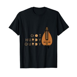 Hurdy Gurdy Medieval Instrument T-Shirt