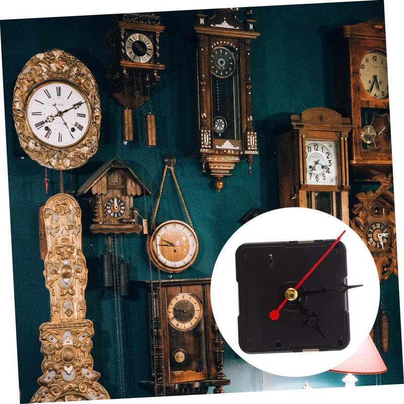 LALAFINA 1 Set DIY Clock Mechanism Replacement Kit Silent Clock